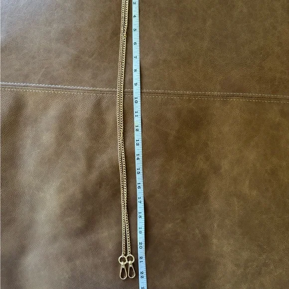 NEW Ramla Handmade Mosaic Crossbody Bag with Gold Accents - Picture 6 of 6